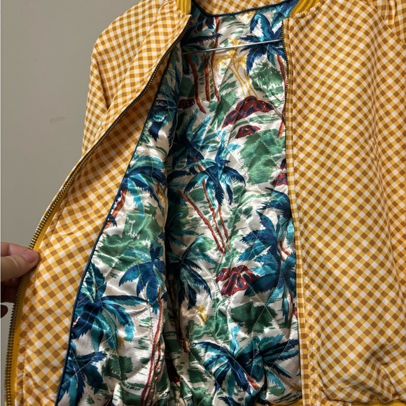 KING LOUIE Netherlands Checkered Bomber Jacket - Picture 3 of 10